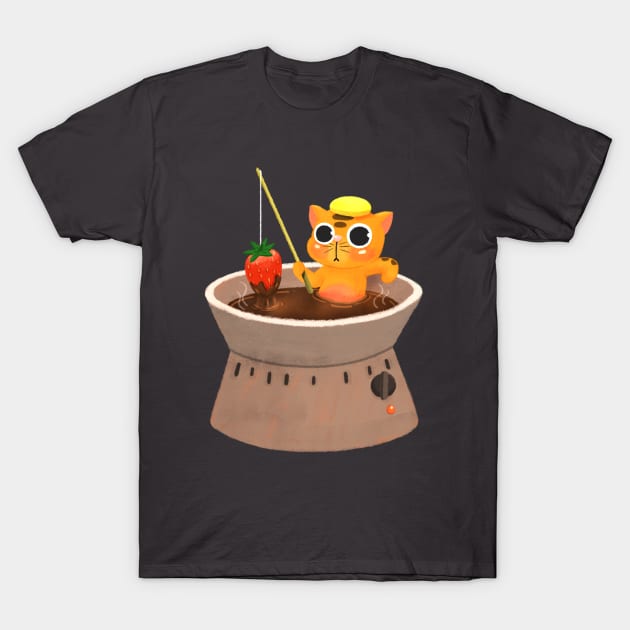 Chocolate Sauna T-Shirt by BBvineart